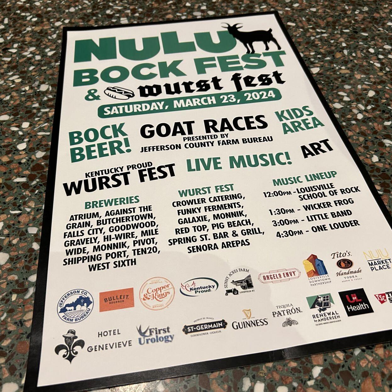 NuLu Brock Fest & Wurst Fest